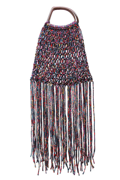 DRIES VAN NOTEN/フリンジバッグ