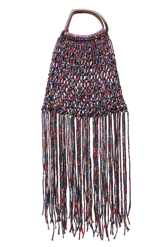 DRIES VAN NOTEN/フリンジバッグ