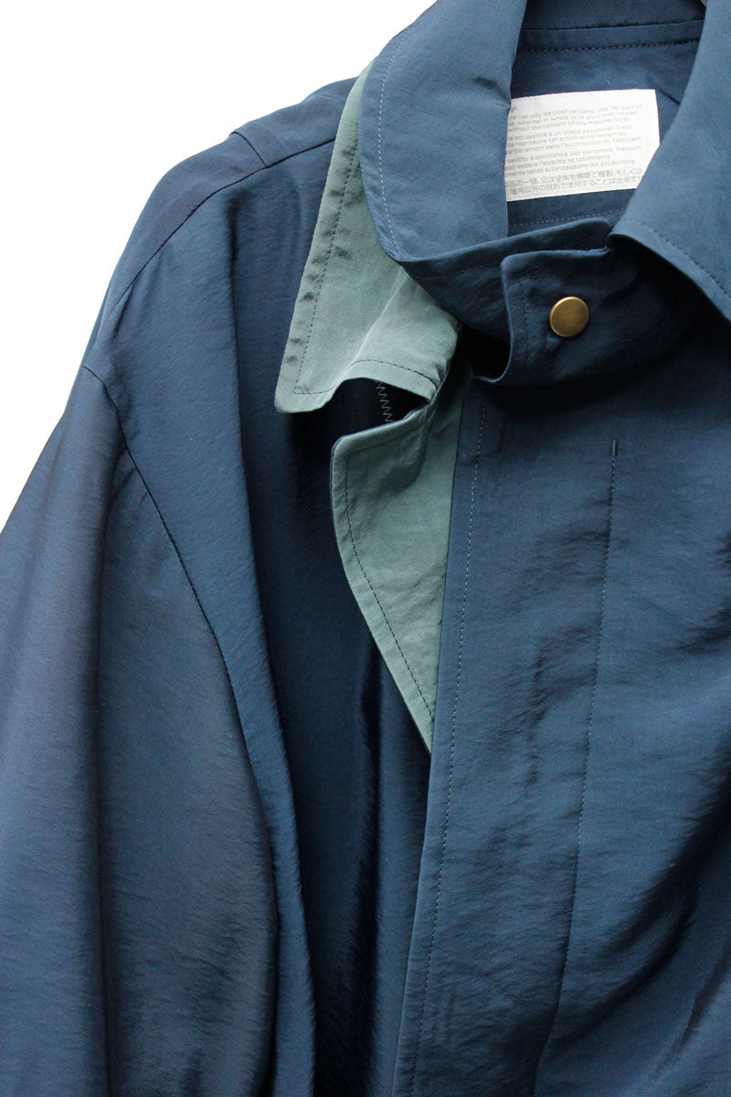 kolor アシンメトリーコート size1 dark navy - csihealth.net