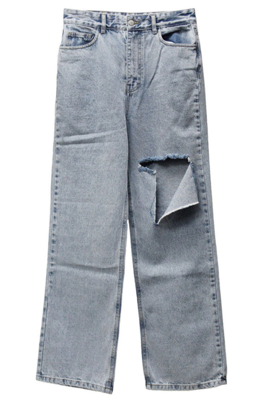 ダメージデニムパンツ