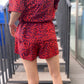 プリントショートパンツ