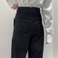 ベルト付ワイドパンツ