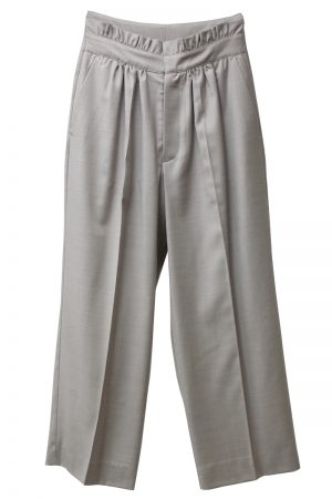 M/M ATTACHMENT/フロントギャザースラックス.